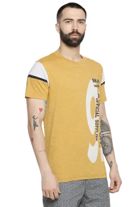 Axmann Printed Round Neck Casual T-Shirt