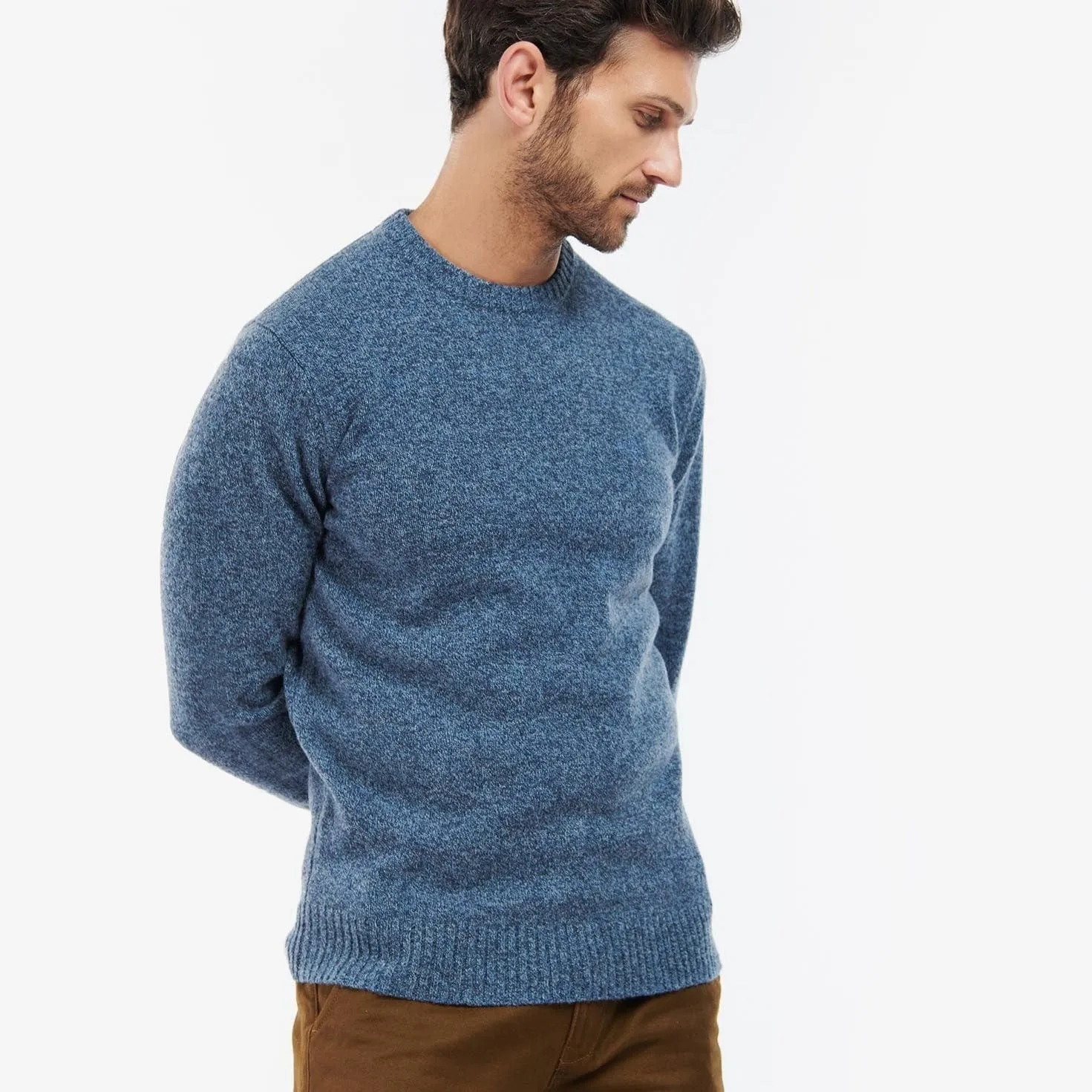 Barbour Newbury Sweatshirt in Blue Mix