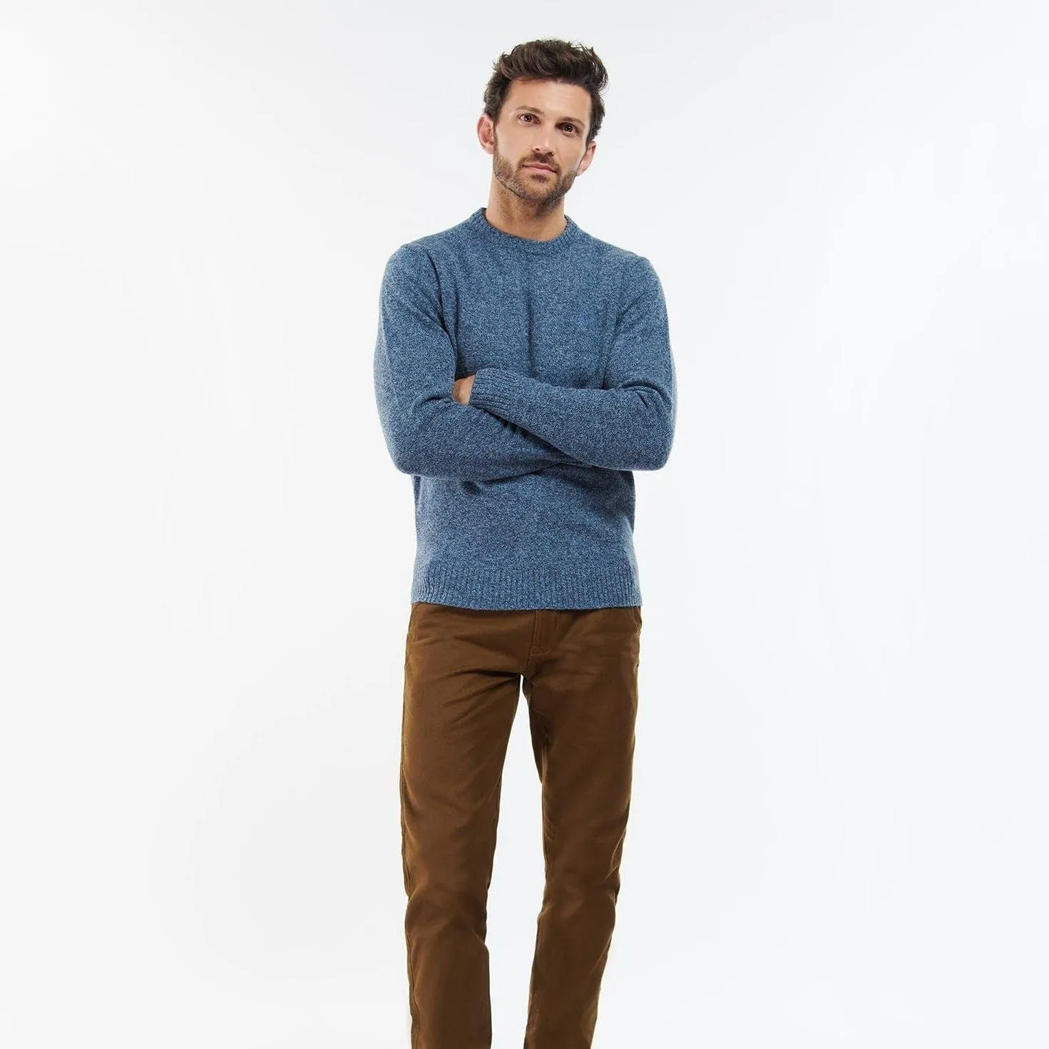 Barbour Newbury Sweatshirt in Blue Mix