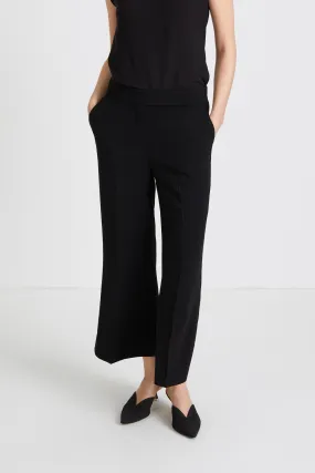 BELINE CROPPED TROUSERS - BLACK