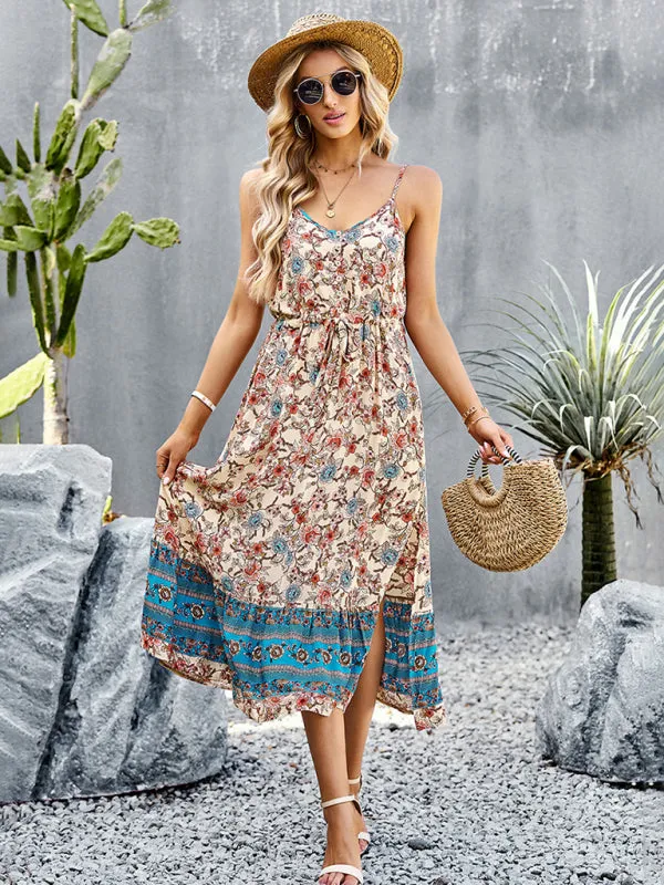 Boho Chic Summer Vacation Dress for Women