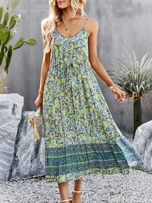 Boho Chic Summer Vacation Dress for Women