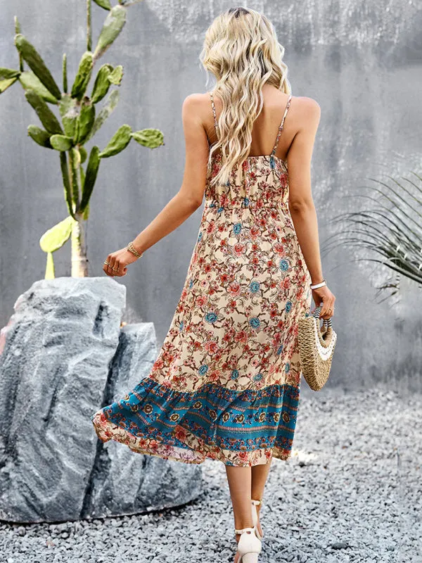 Boho Chic Summer Vacation Dress for Women