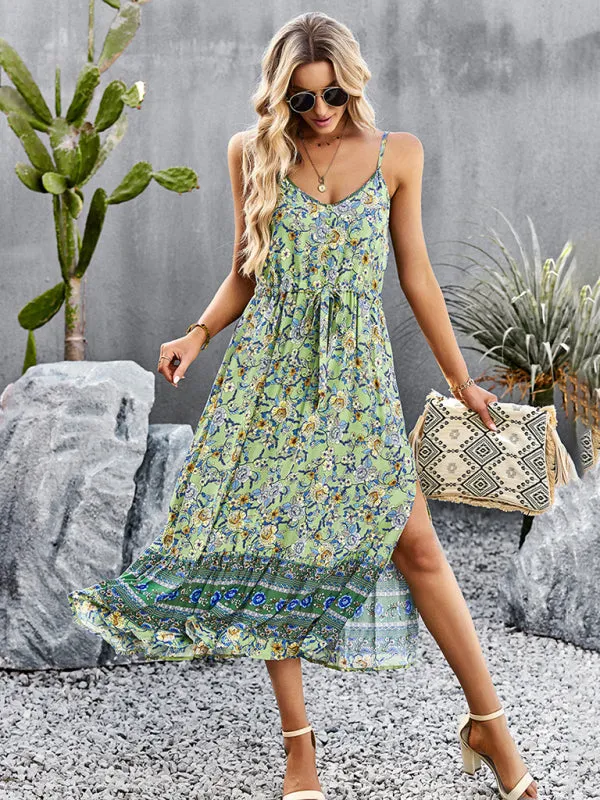 Boho Chic Summer Vacation Dress for Women