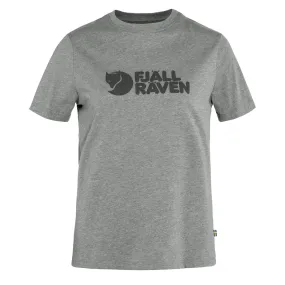 Fjallraven Womens Logo Tee Grey Melange