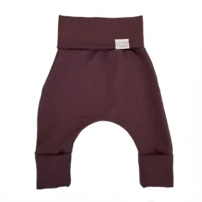 Grow With Me Pants | Fig (0-6 months)