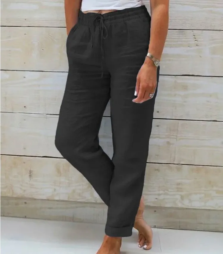 Ivyshape | Casual Chic Straight Trousers