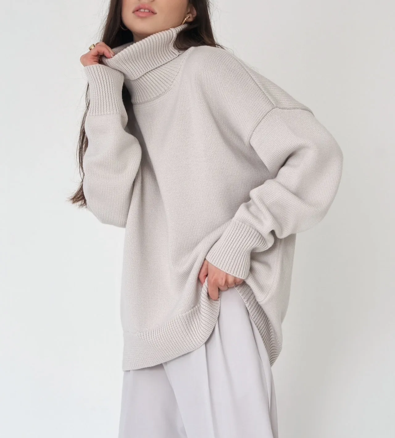 Jade Thick Warm Women Pullover