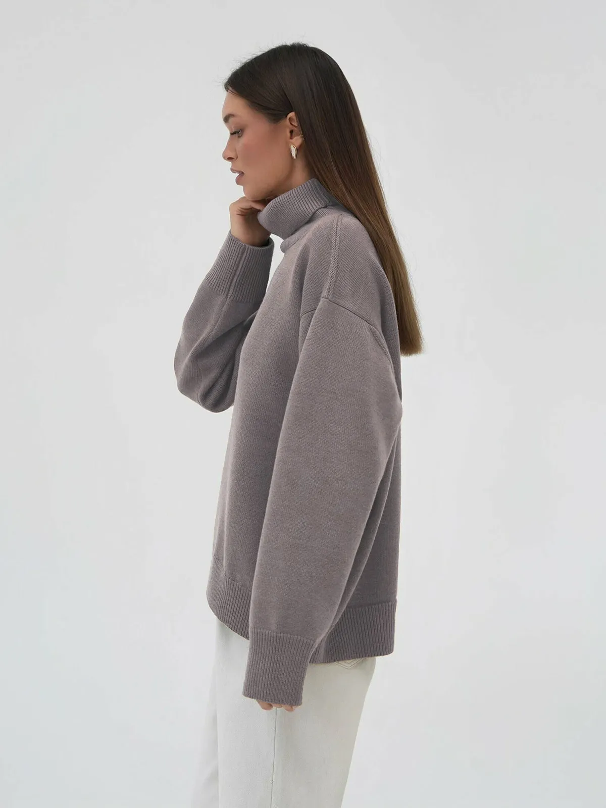 Jade Thick Warm Women Pullover