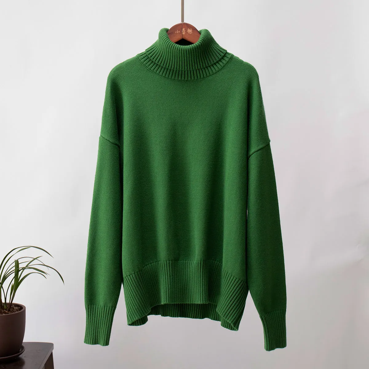 Jade Thick Warm Women Pullover