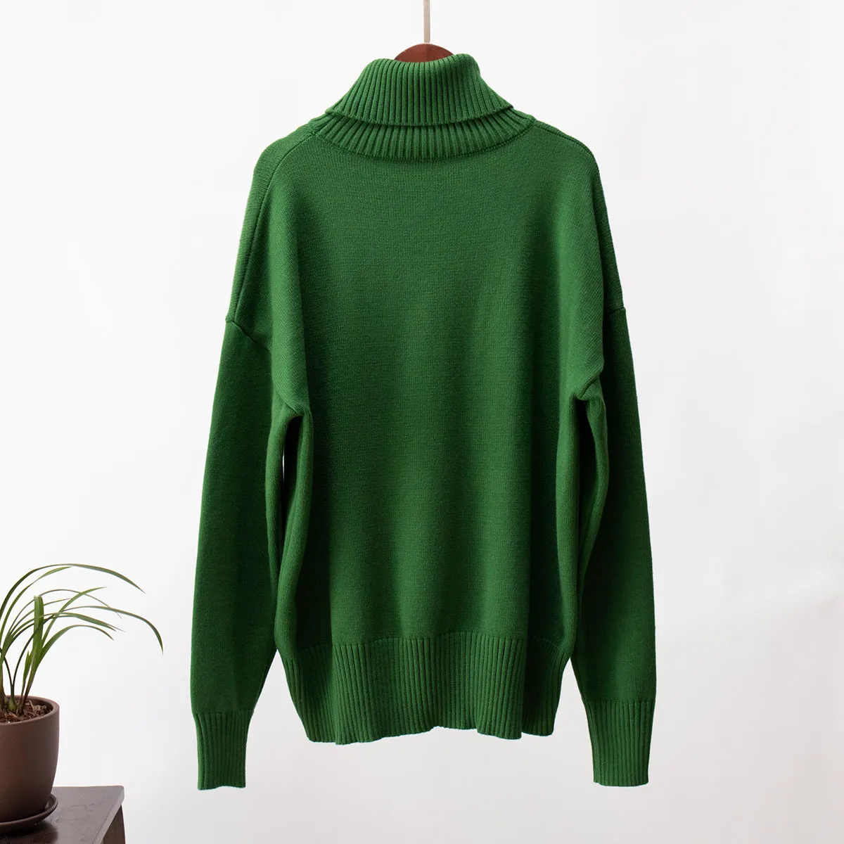 Jade Thick Warm Women Pullover