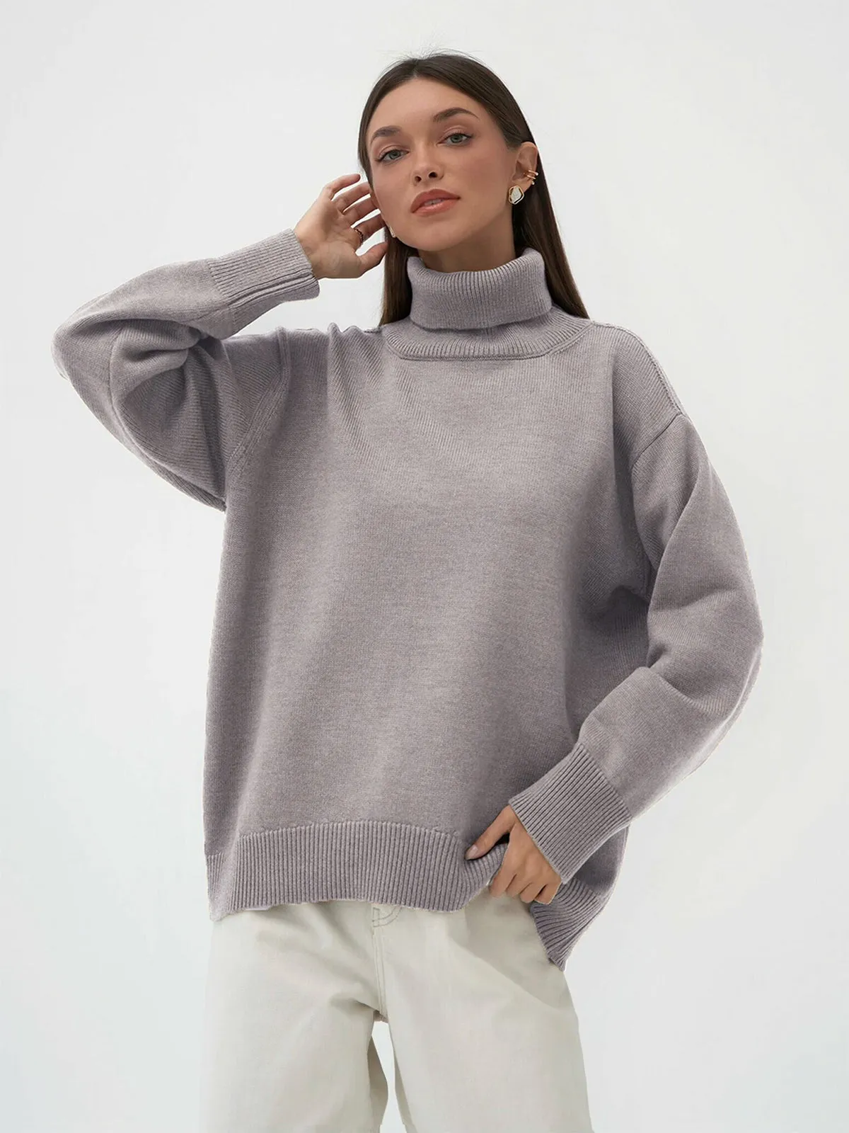 Jade Thick Warm Women Pullover