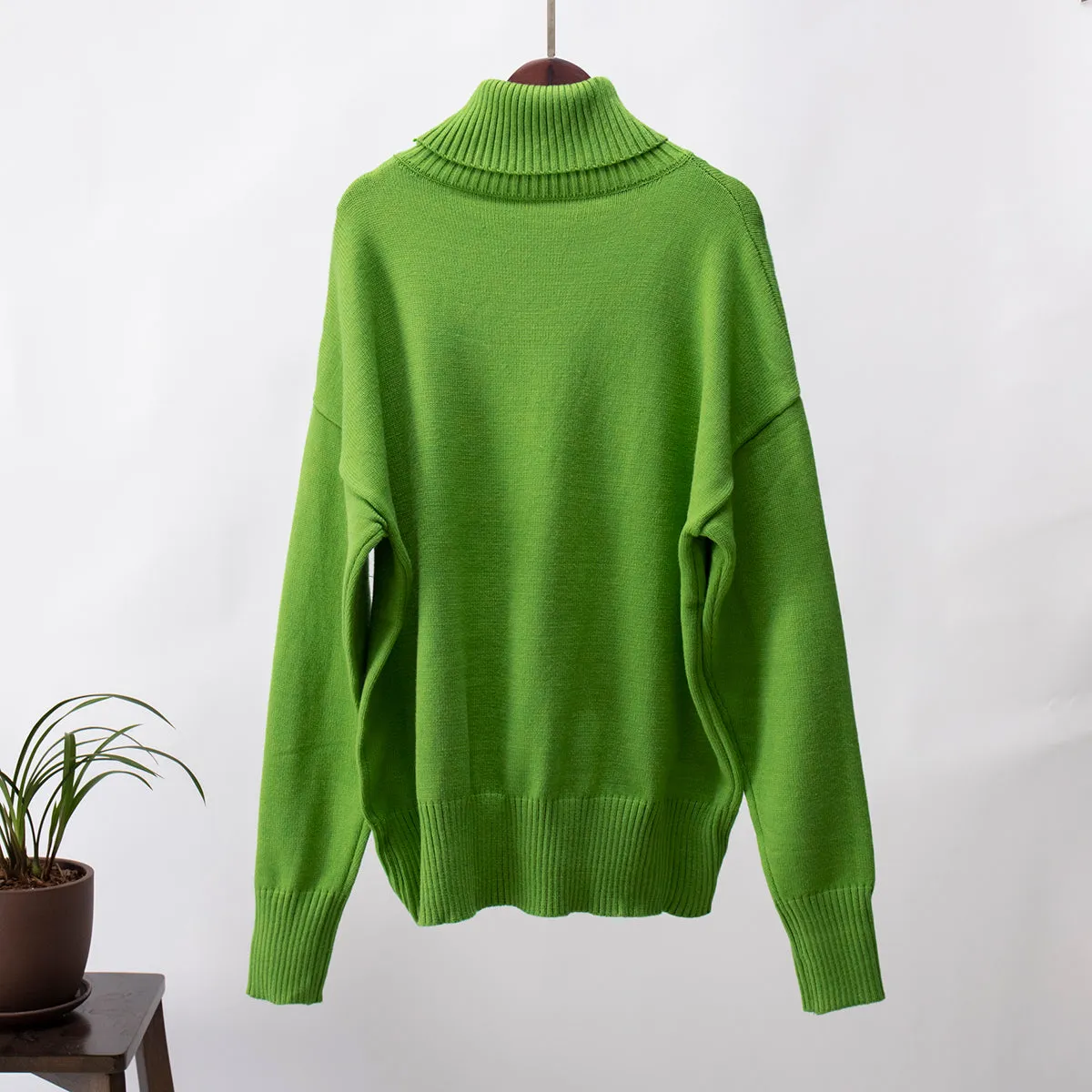 Jade Thick Warm Women Pullover