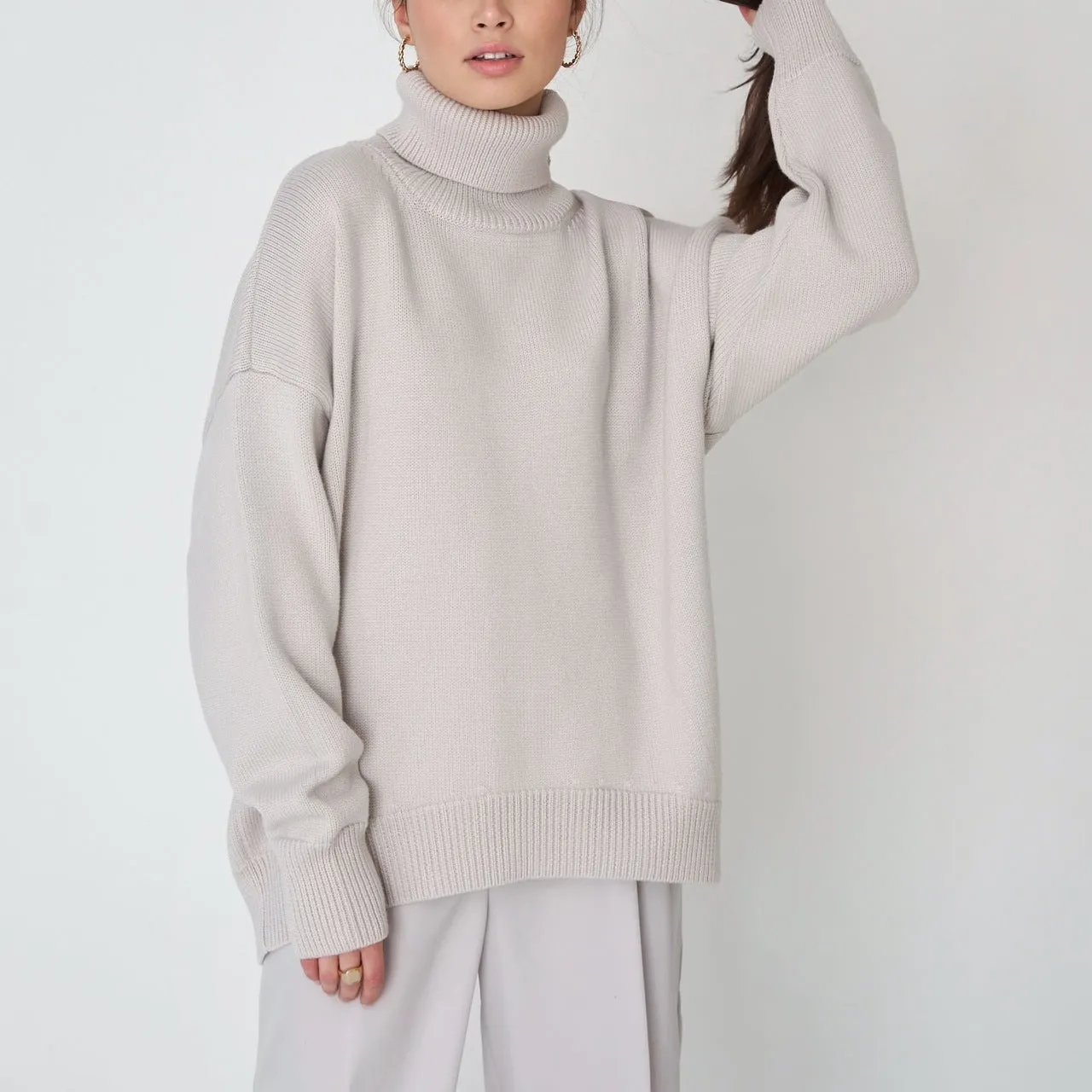 Jade Thick Warm Women Pullover