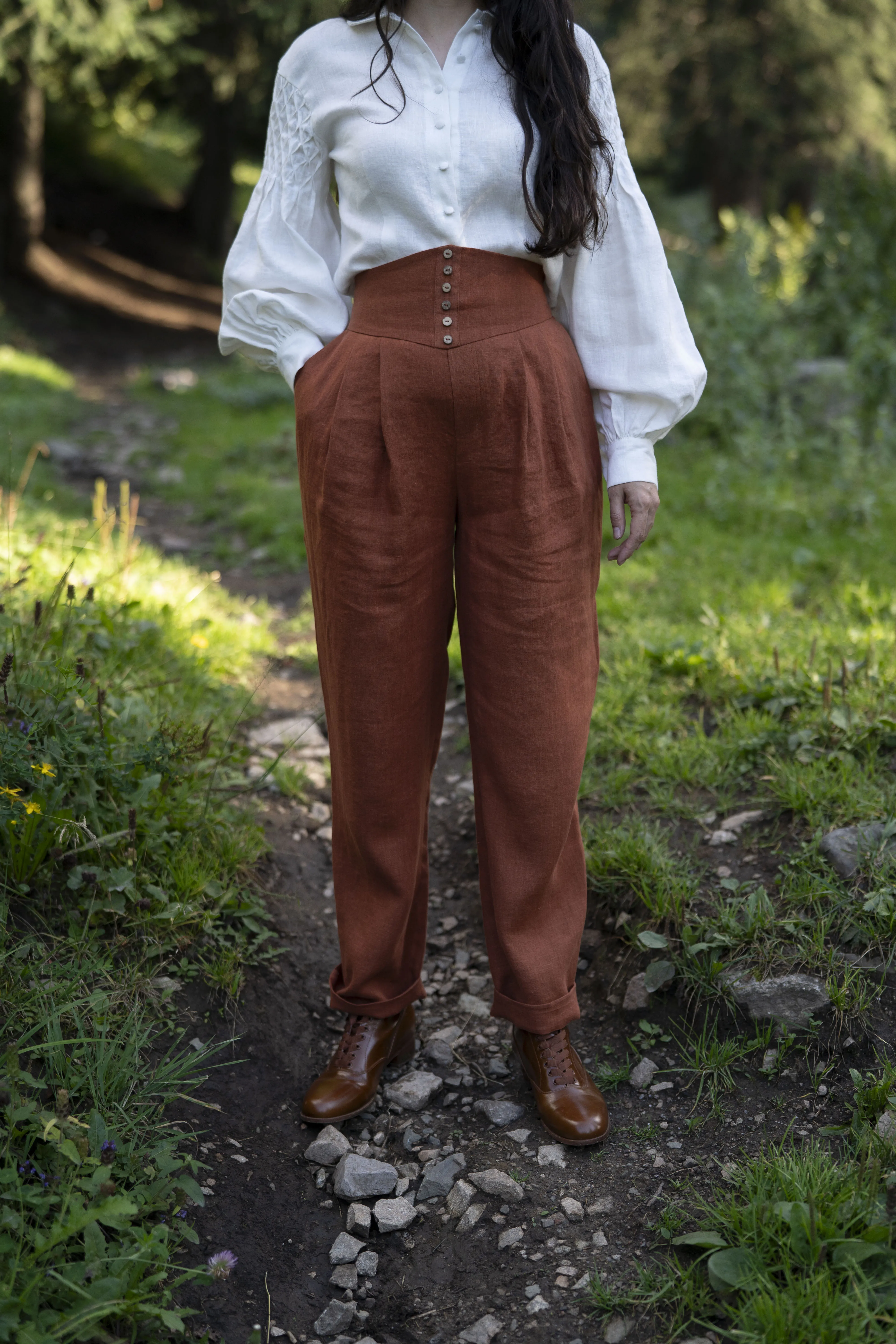 Jo Pants | Linen pants