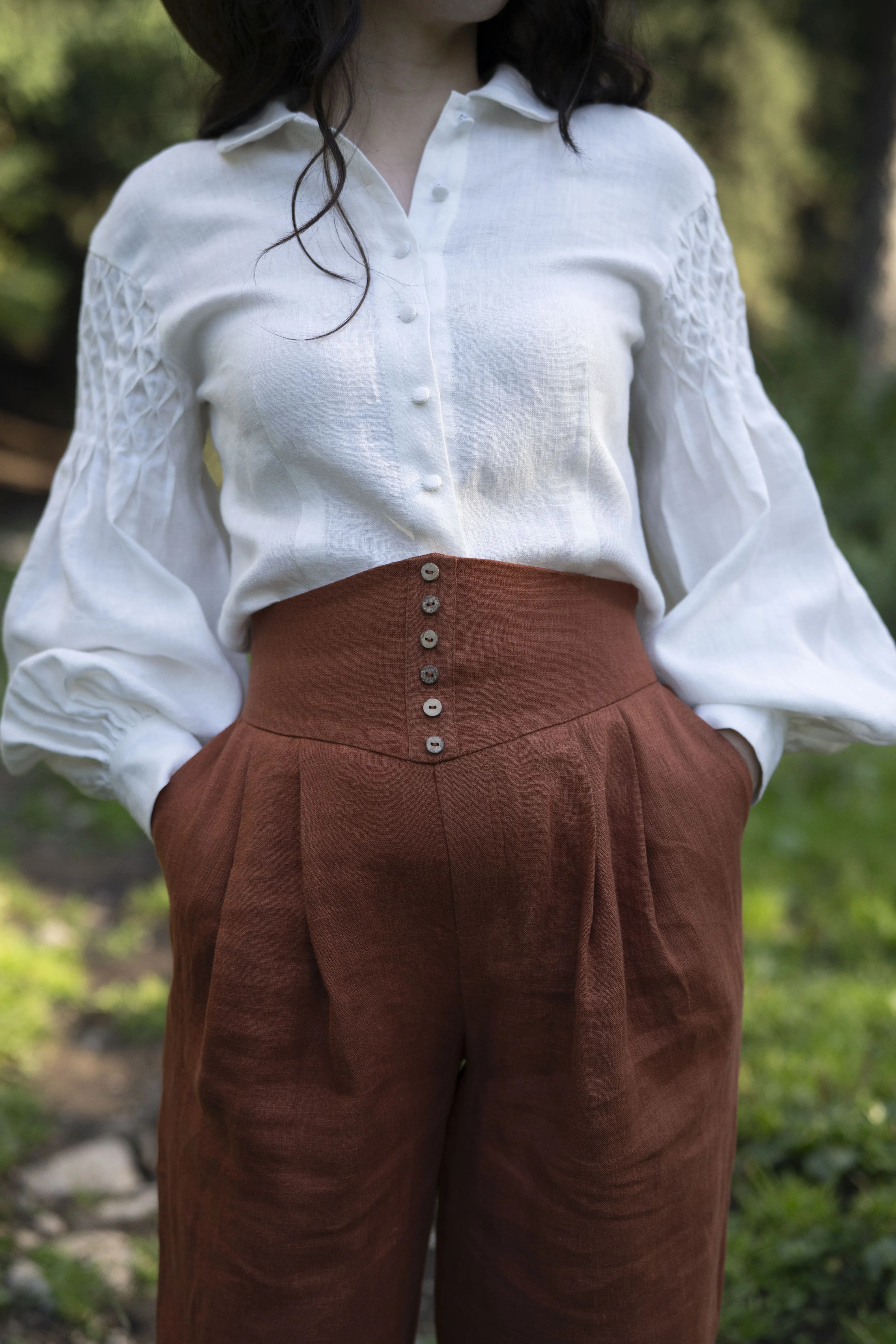 Jo Pants | Linen pants