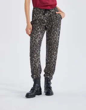 Lounge Leopard Print Trousers