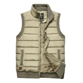 Men's Thick Fleece Warm Vest 42506666U