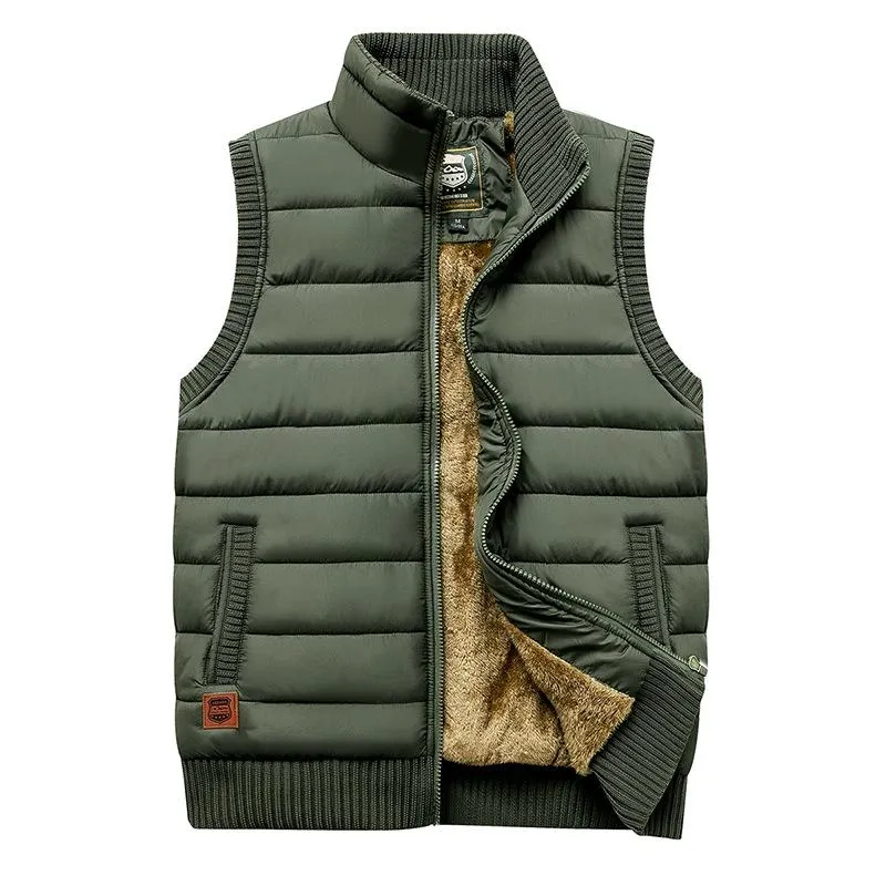 Men's Thick Fleece Warm Vest 42506666U