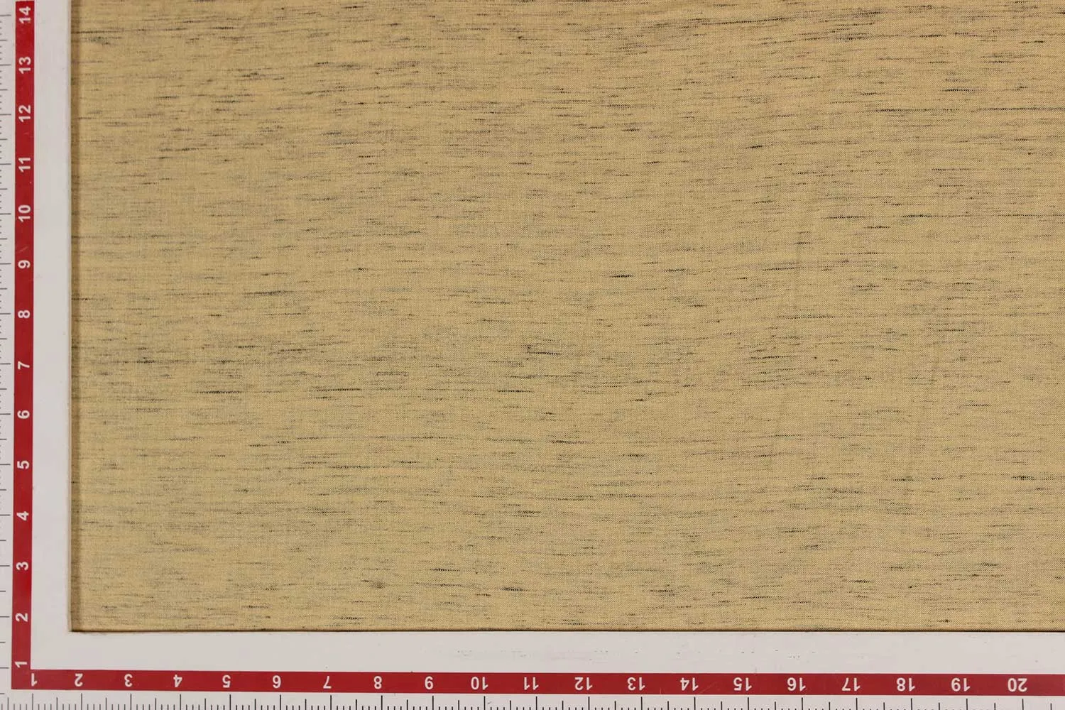 Off White Plain Cotton Viscose Fabric