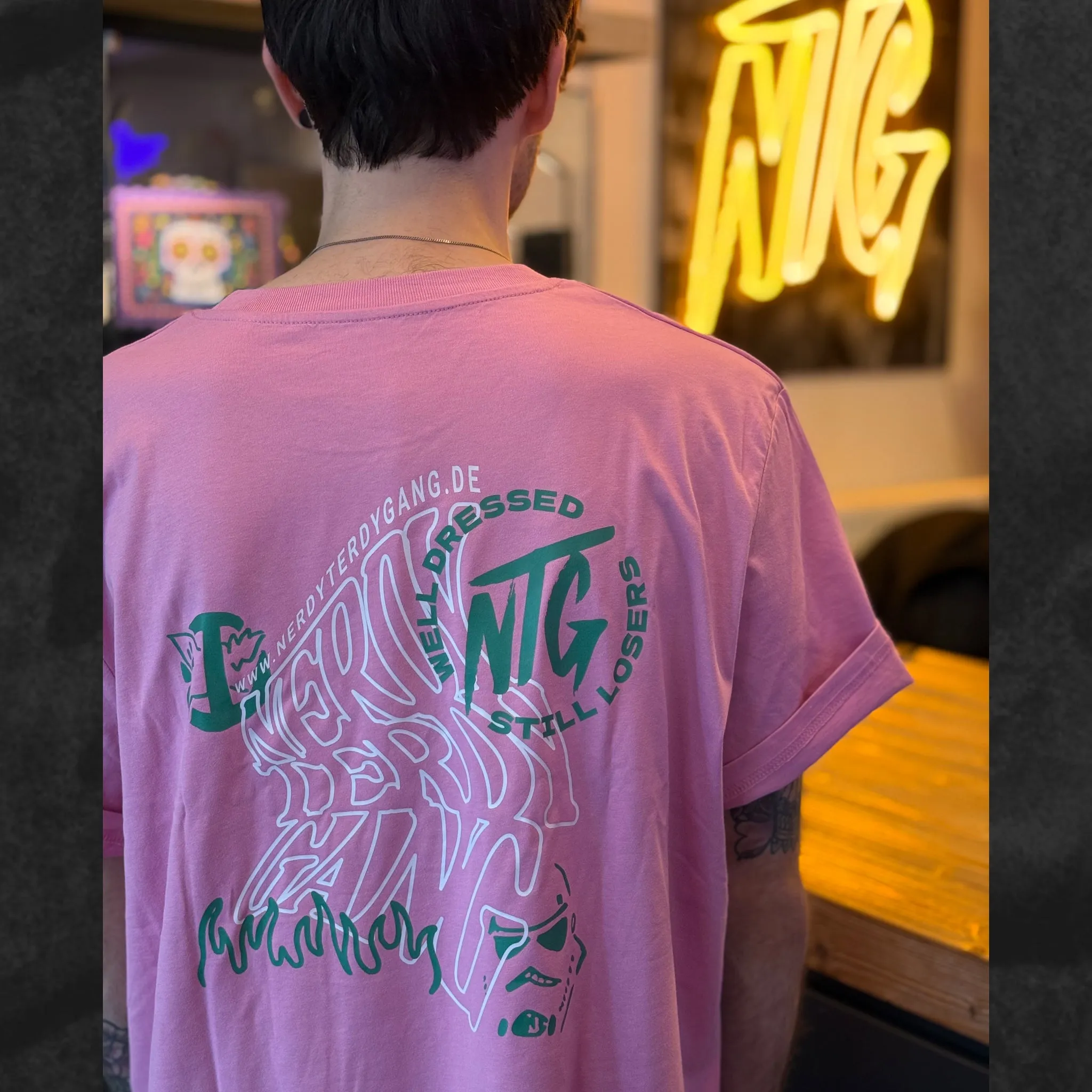 (Pre-Order) Warm Dressed - Still Losers Shirt pink