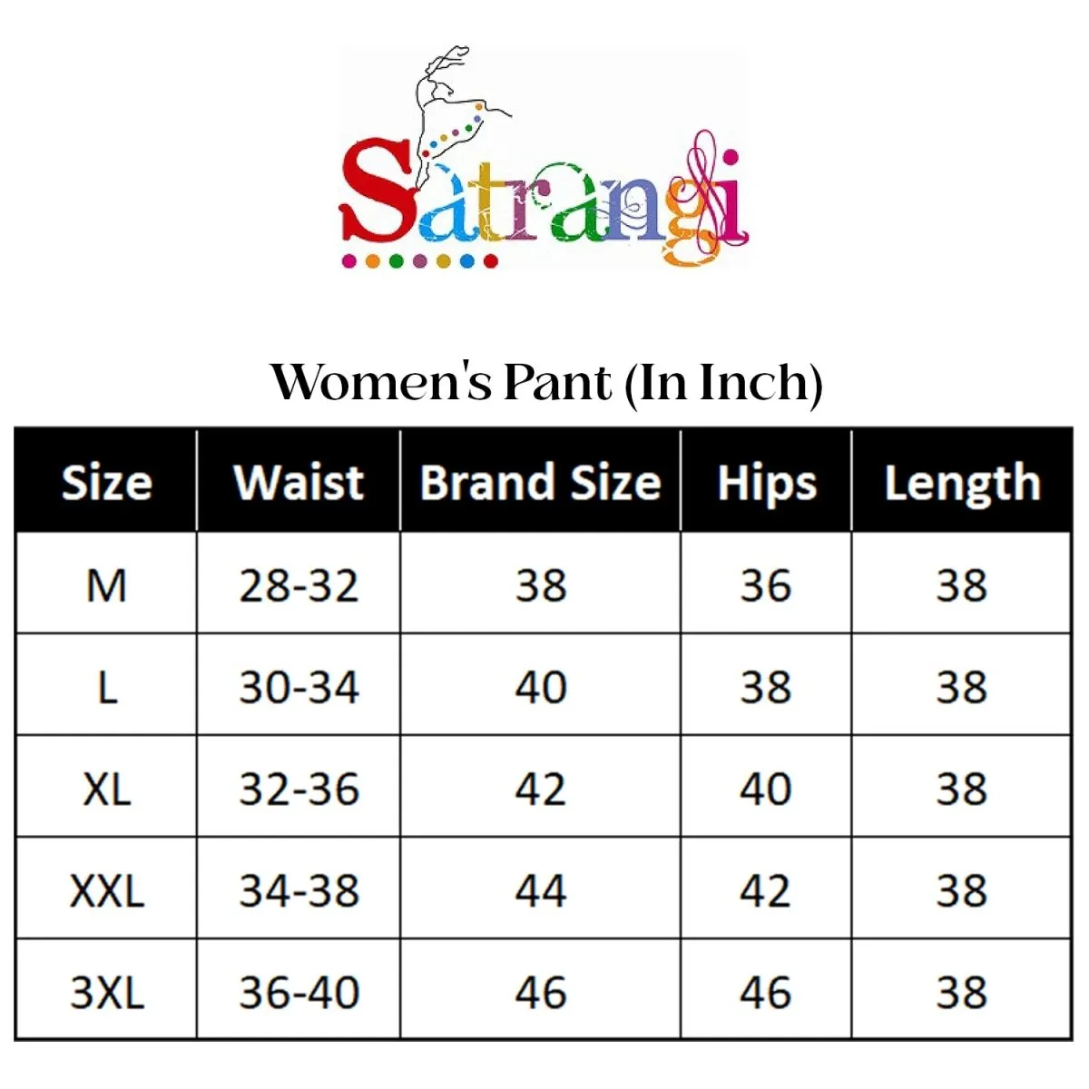 Satrangi Women's Beige Viscose Lycra Trouser