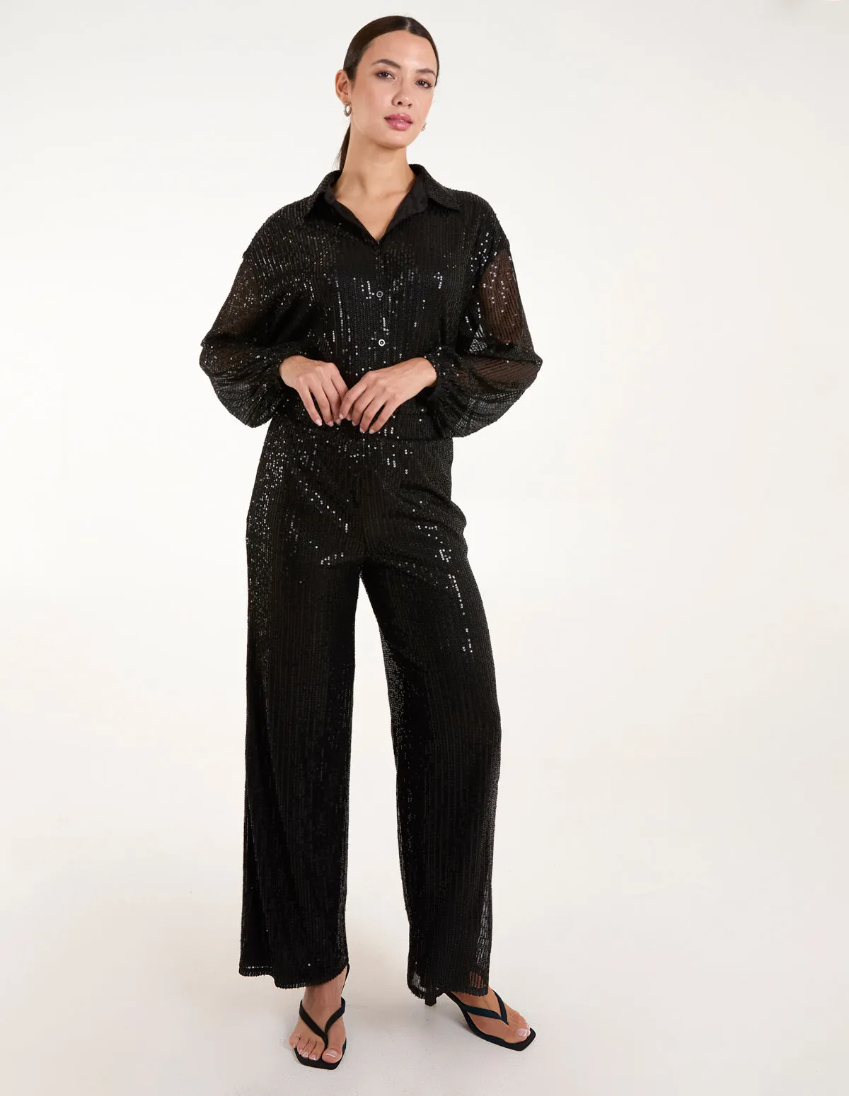 Sequin Trousers