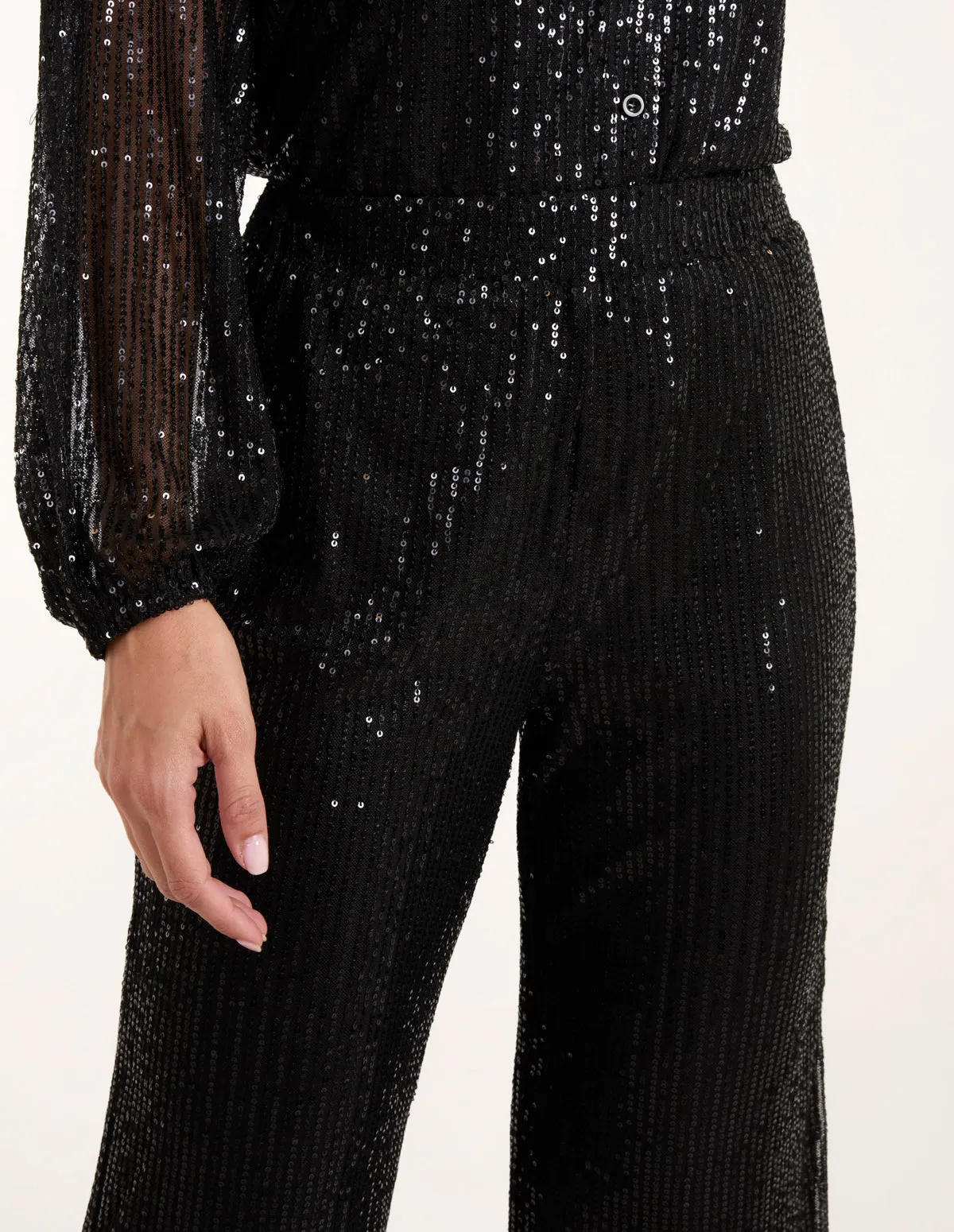 Sequin Trousers