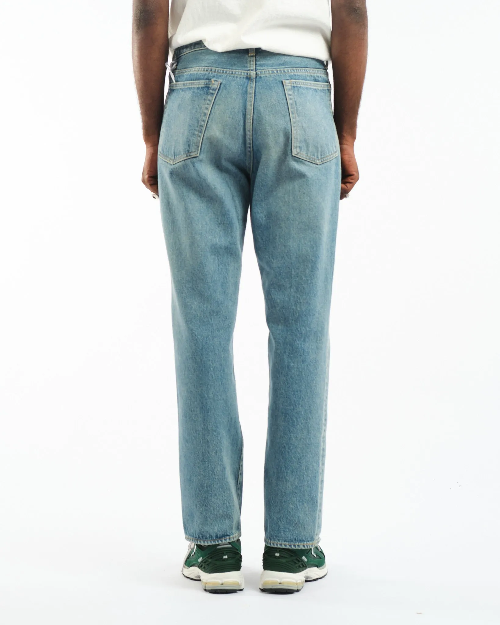 Skate Shoecut Denim Pants Indigo Used Wash