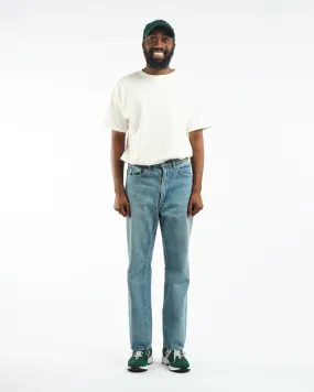 Skate Shoecut Denim Pants Indigo Used Wash