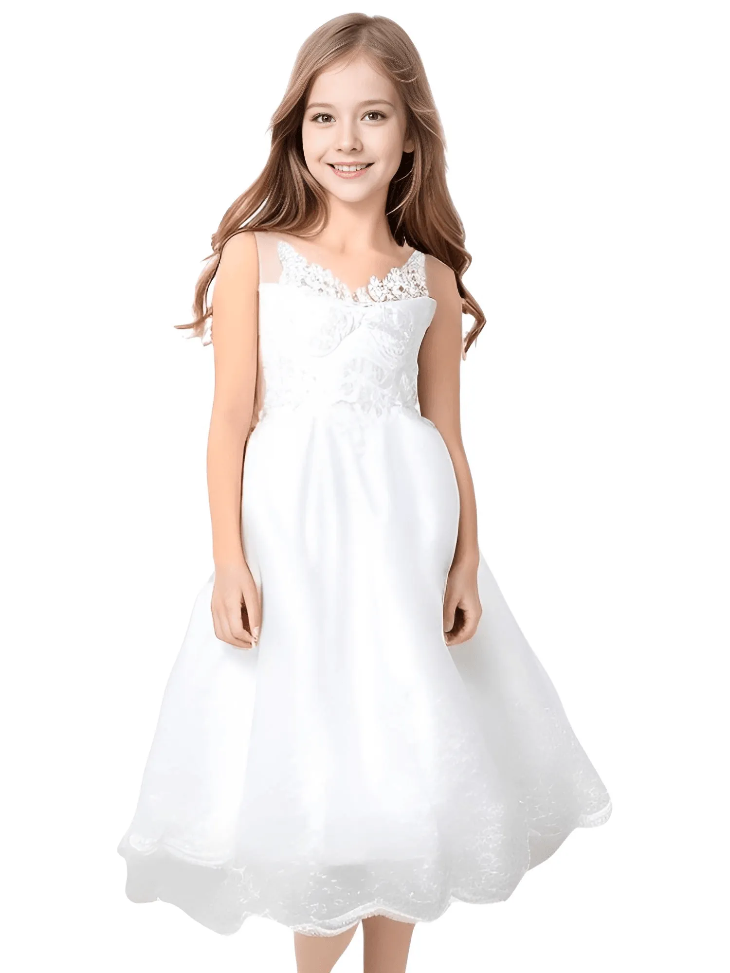 Sleeveless Party Dresses For Girls