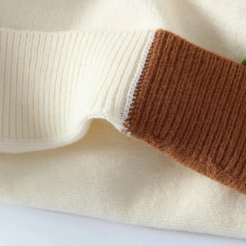 Soft Warm Wool Turtleneck Sweater