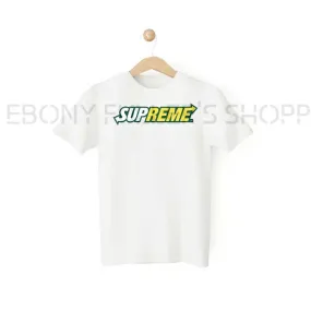 Supreme Funny White T-shirts Sarcastic Unisex Adult Men Women T Shirts