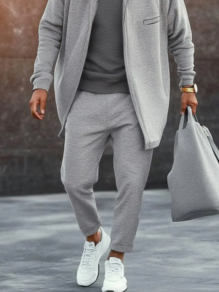 Timeless Comfort Jacket Pants Set