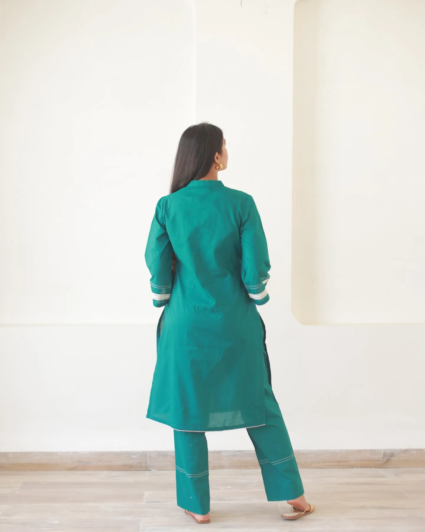 Timeless Green Kurta Set