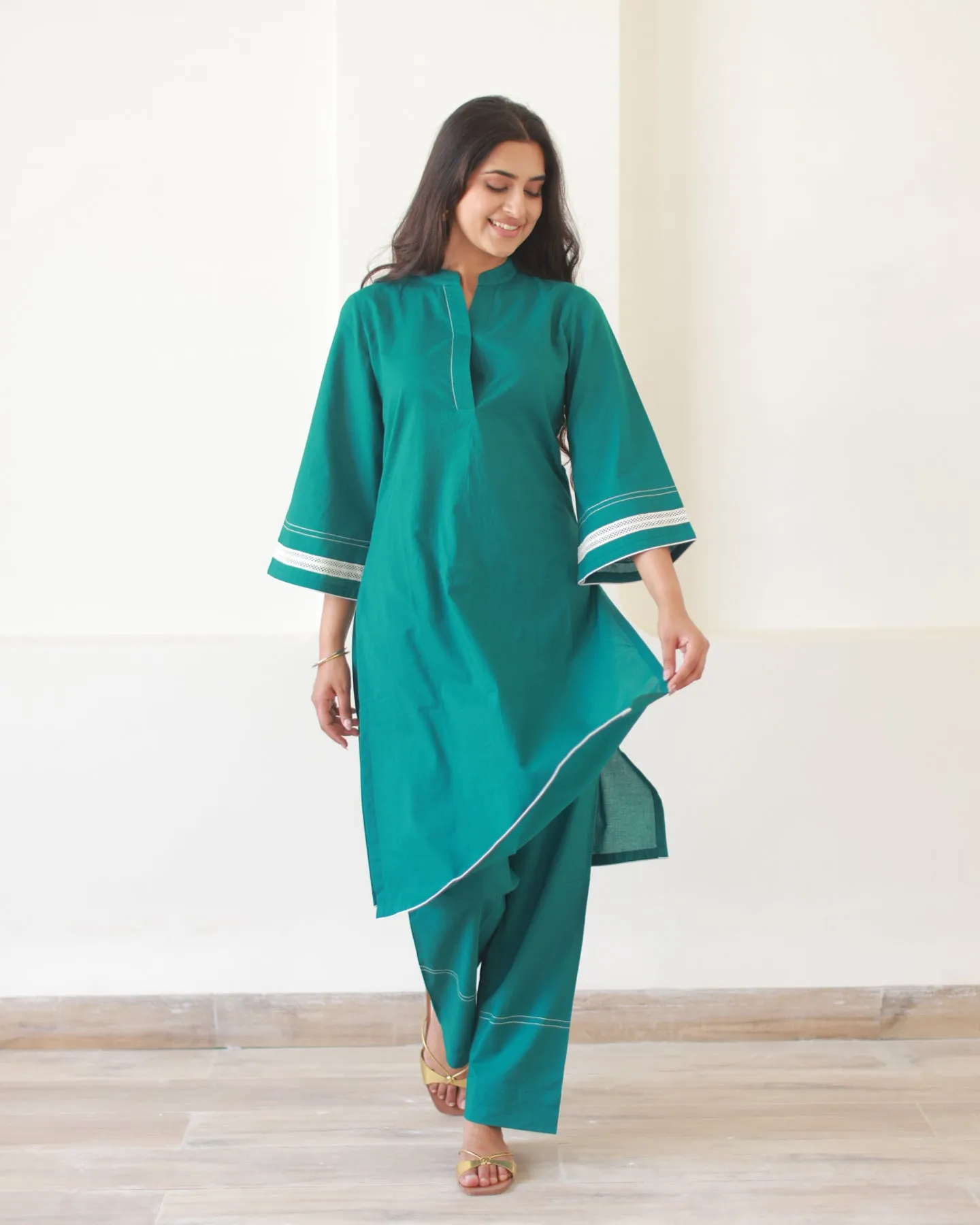 Timeless Green Kurta Set