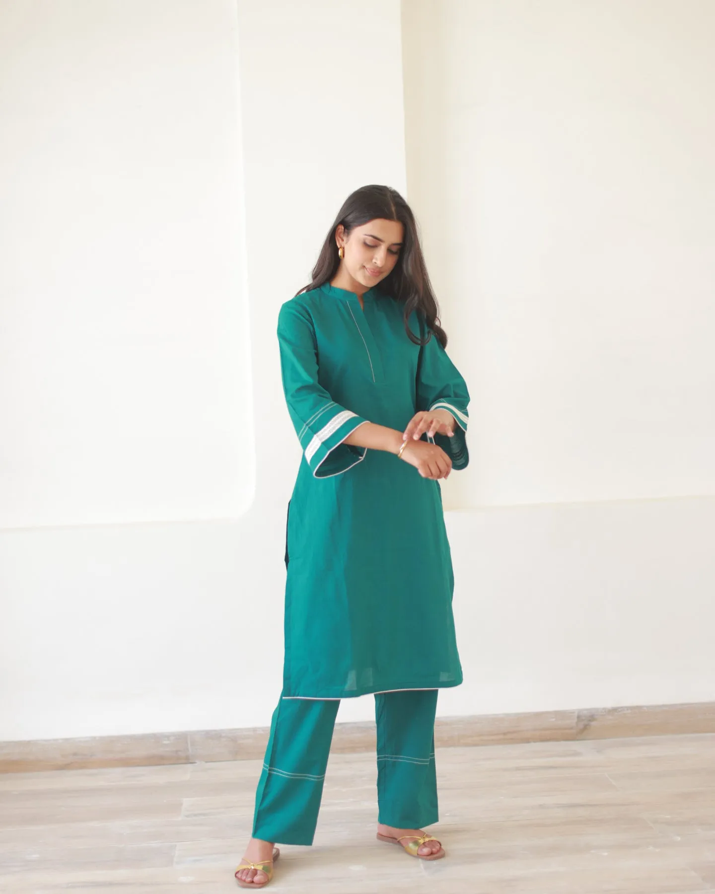 Timeless Green Kurta Set