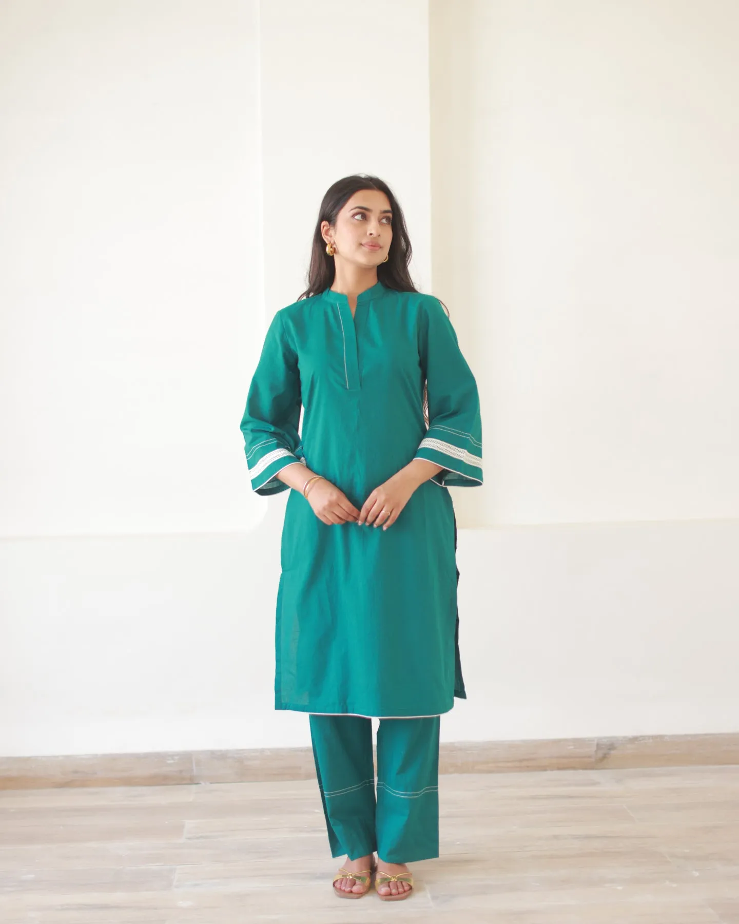 Timeless Green Kurta Set