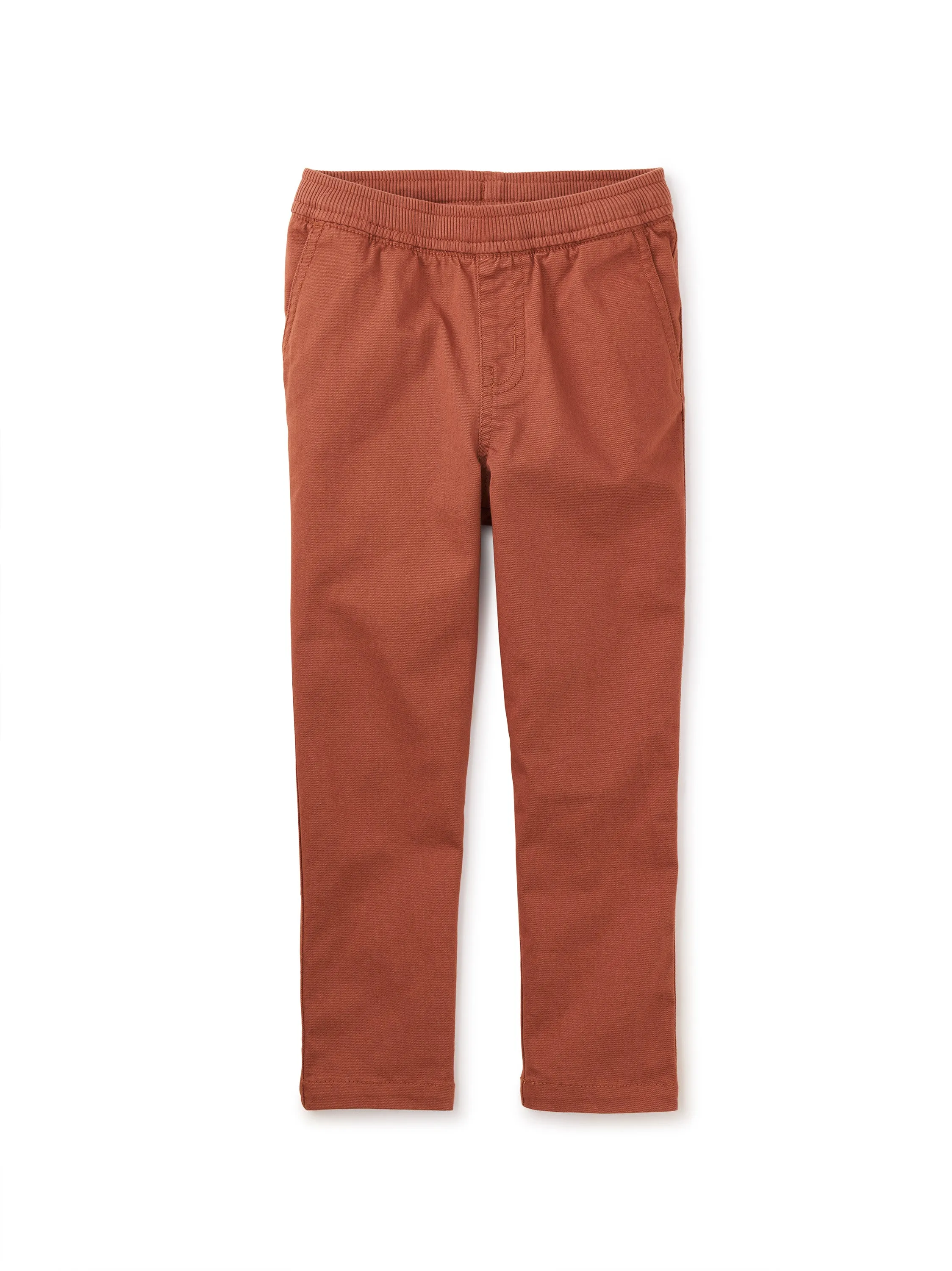 Timeless Stretch Twill Pants - Russet