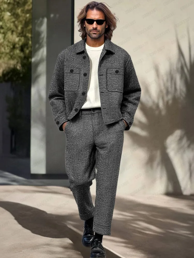 Timeless Utility jacket Pants Set