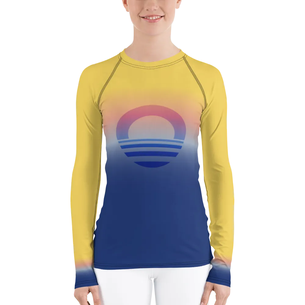 Women's Long Sleeve Shirt - Evening Sun