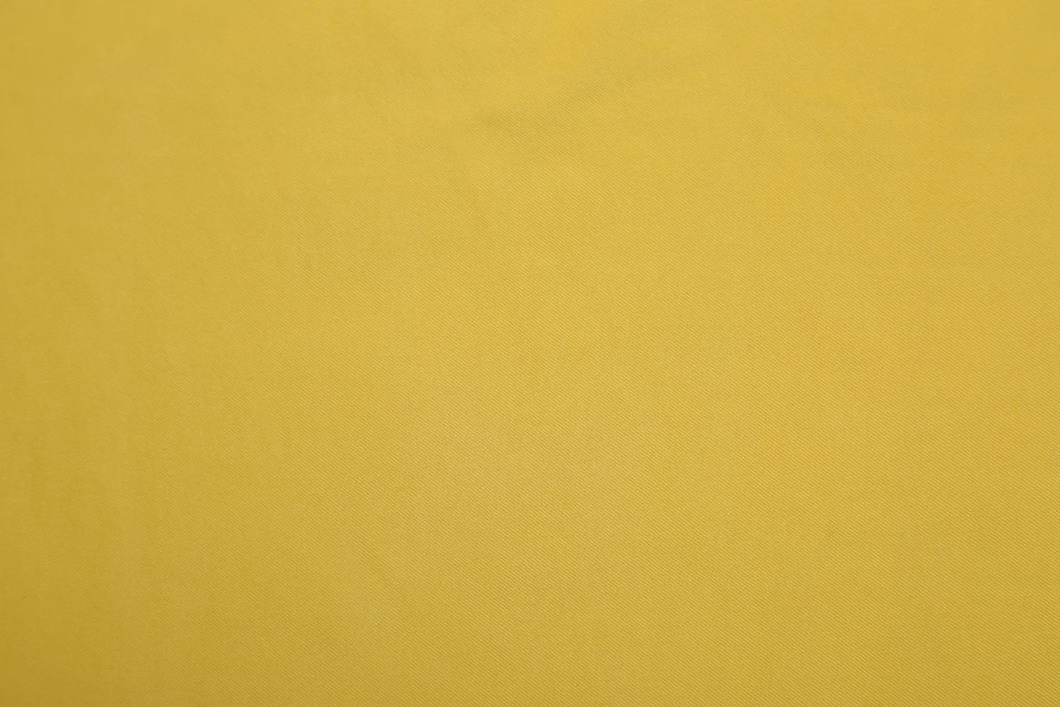 Yellow Plain Viscose Blend Twill Fabric