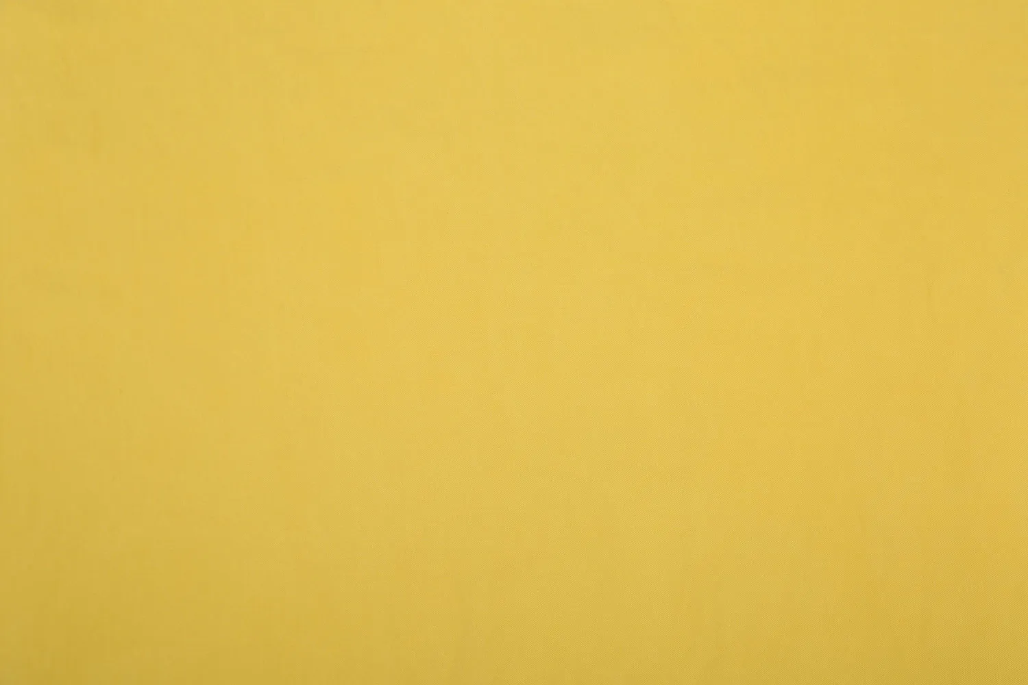 Yellow Plain Viscose Blend Twill Fabric